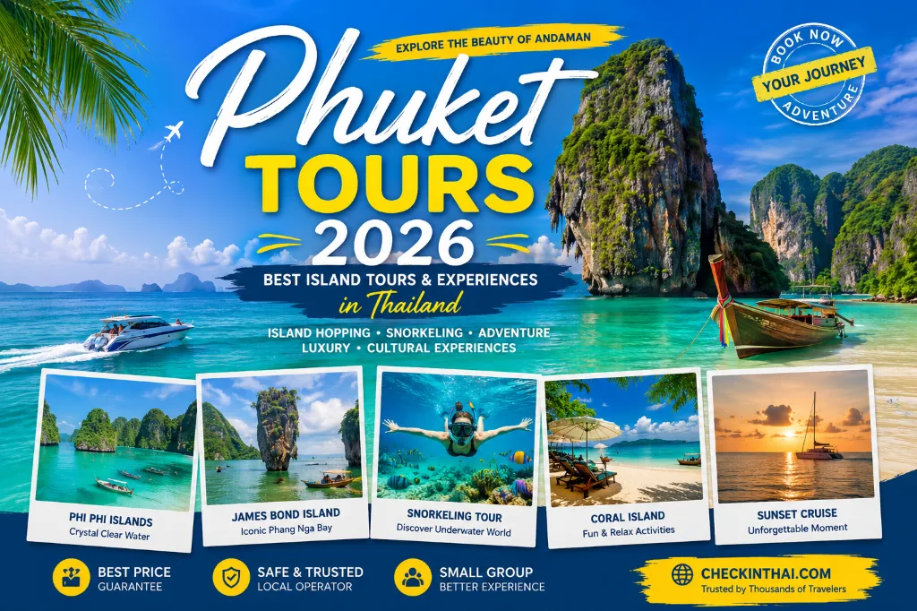 Phuket Tours 2026 | Best Island Trips, Adventure Tours & Local Experiences in Phuket